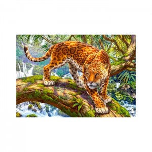 Castorland 1500 Parça Puzzle Sneaking Jaguar