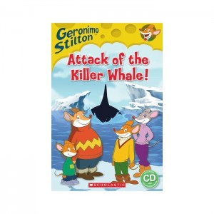 Popcorn ELT Readers Starter Level 2 : Geronimo Stilton Attack of the Killer Whale!