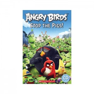 Popcorn ELT REaders Level 2 : Angry Birds Stop The Pigs! + CD