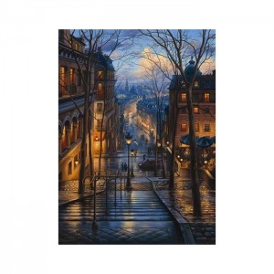 Anatolian 1000 Parça Puzzle Montmartre'da Bahar