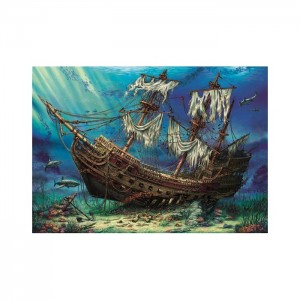 Anatolian 1500 Parça Puzzle Batık Gemi / Shipwreck Sea