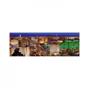 Masterpieces 1000 Parça Panoramik Puzzle Las Vegas