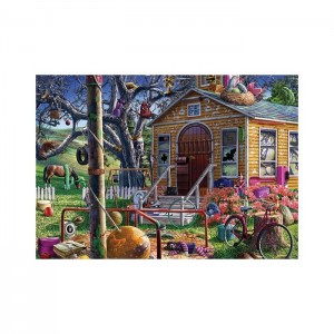 KS Games 1000 Parça Puzzle Yalnız Ev - Adrian Chesterman