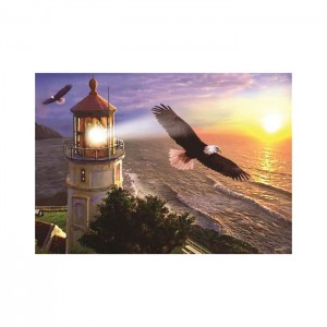 Art 1000 Parça Puzzle Gündoğumunda Yüksek Uçuş