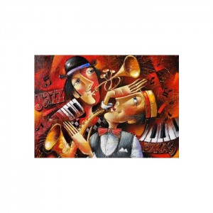 Gold 1000 Parça Puzzle Caz Düet