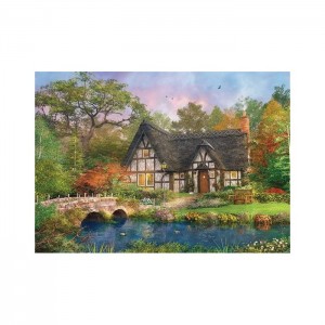 KS Games 2000 Parça Puzzle The Stoney Bridge Cottage
