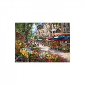 Anatolian 1000 Parça Puzzle Paris'te Çiçek Pazarı