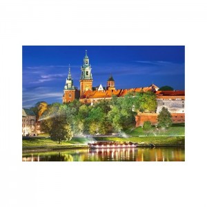 Castorland 1000 Parça Puzzle Wawel Castle By Night, Poland