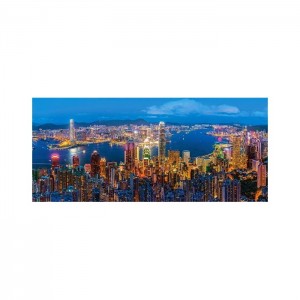 Castorland 600 Parça Puzzle Hongkong Twilight