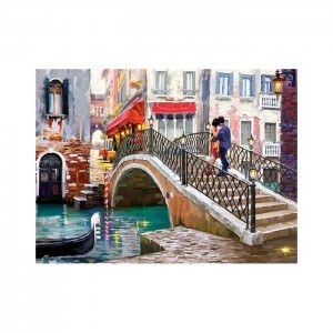 Castorland 2000 Parça Puzzle Venice Bridge