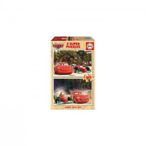 Educa 2x50 Parça Disney Cars (Arabalar) Puzzle