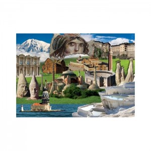 Gold 2000 Parça Puzzle Türkiye'mizin Kültürel Mirası