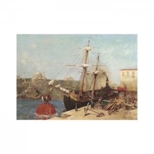 Gold 1000 Parça Puzzle Haliç'te