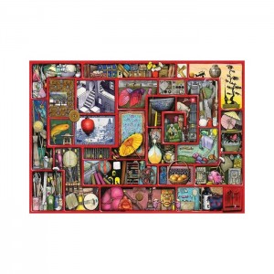 Ravensburger 1000 Parça Puzzle Kırmızı Kutu - The Red Box
