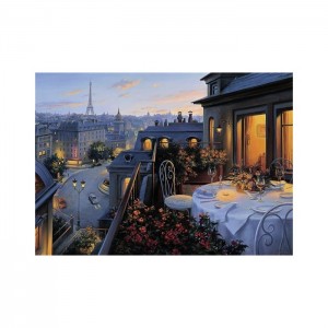 Ravensburger 1000 Parça Puzzle Paris Balcony