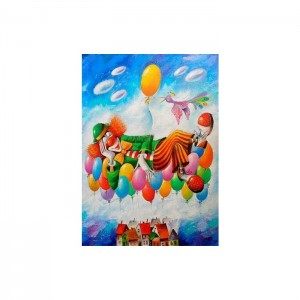 Gold 1000 Parça Puzzle Palyaçonun Rüyası