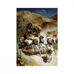 Gold 2000 Parça Puzzle Gotthard Postası