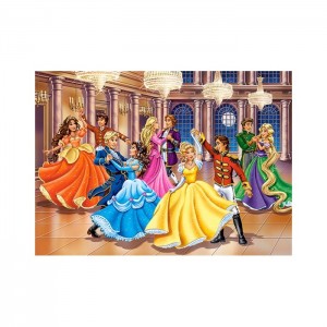 Castorland 120 Parça Puzzle Princess Ball