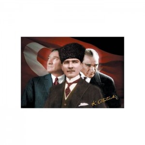 Gold 500 Parça Puzzle Atatürk Üç Portre