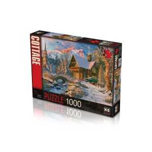 Ks Games 1000 Parça Winter Holiday Puzzle