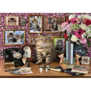 Ravensburger 1000 Parça My Cute Kitty Puzzle