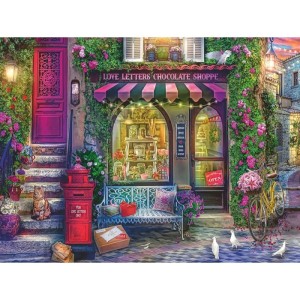 Ravensburger 1000 Parça Aşk, Mektup ve Çikolata Puzzle