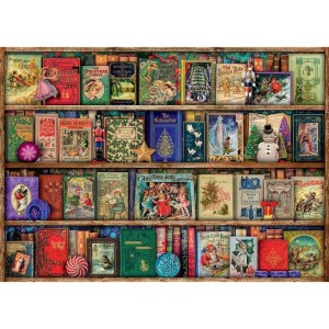 Ravensburger 1000 Parça The Christmas Library Puzzle