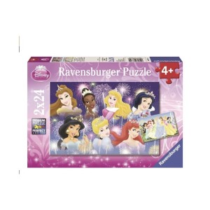 Ravensburger 2X24 Parça Disnep Princess Çocuk Puzzle