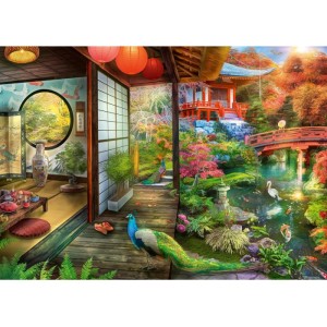 Ravensburger 1000 Parça Japanese Garden Teahouse Puzzle