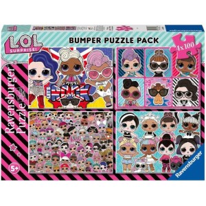 Ravensburger 4X100 Parça Lets Be Friends Puzzle