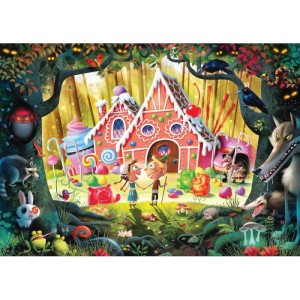 Ravensburger 1000 Parça Hansel and Gretel Beware! Puzzle