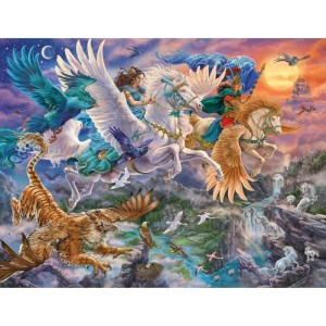 Ravensburger 2000 Parça Pegasus and Friends Puzzle