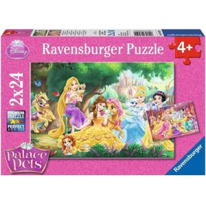 Ravensburger 2x24 Parça Best Friends of the Princesses Puzzle